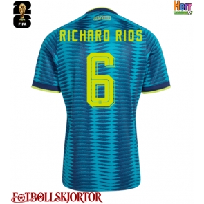 Colombia Richard Rios #6 Bortatröja VM 2026 Kortärmad